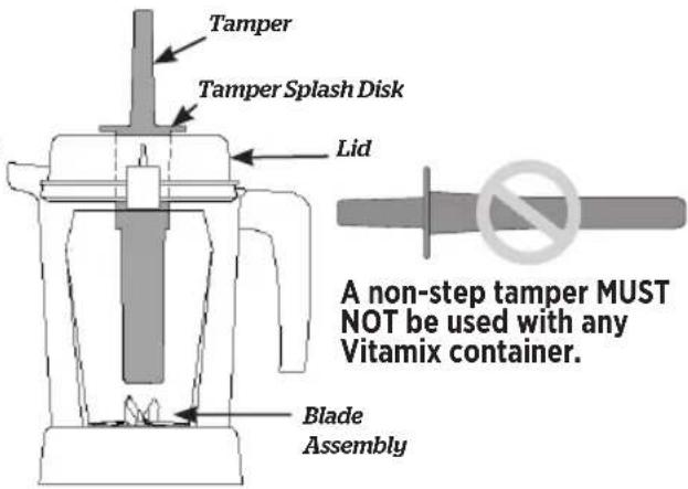 Vitamix Explorian E310 - OTHER VITAMIX CONTAINERS AND TAMPERS - 3