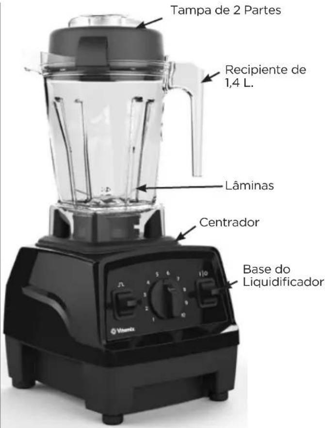 Vitamix Explorian E310 - Dicas para evitar «sobrecarregar» o seu liquidificador: - 1