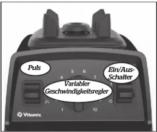 Vitamix Explorian E310 - BEDIENFELD - 1