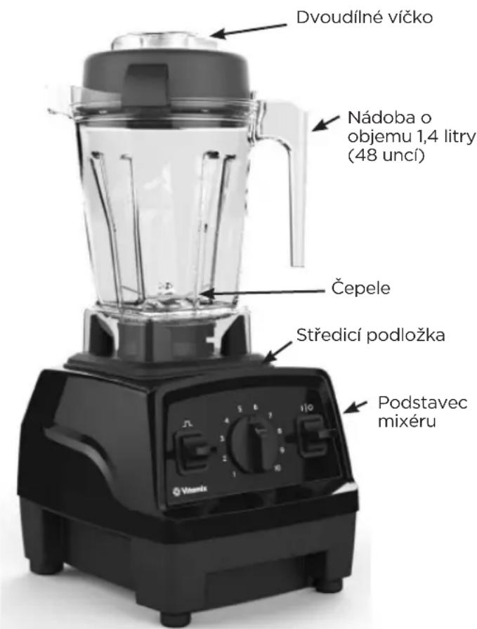 Vitamix Explorian E310 - Tipy, jak se vyhnout přetížení mixéru: - 1