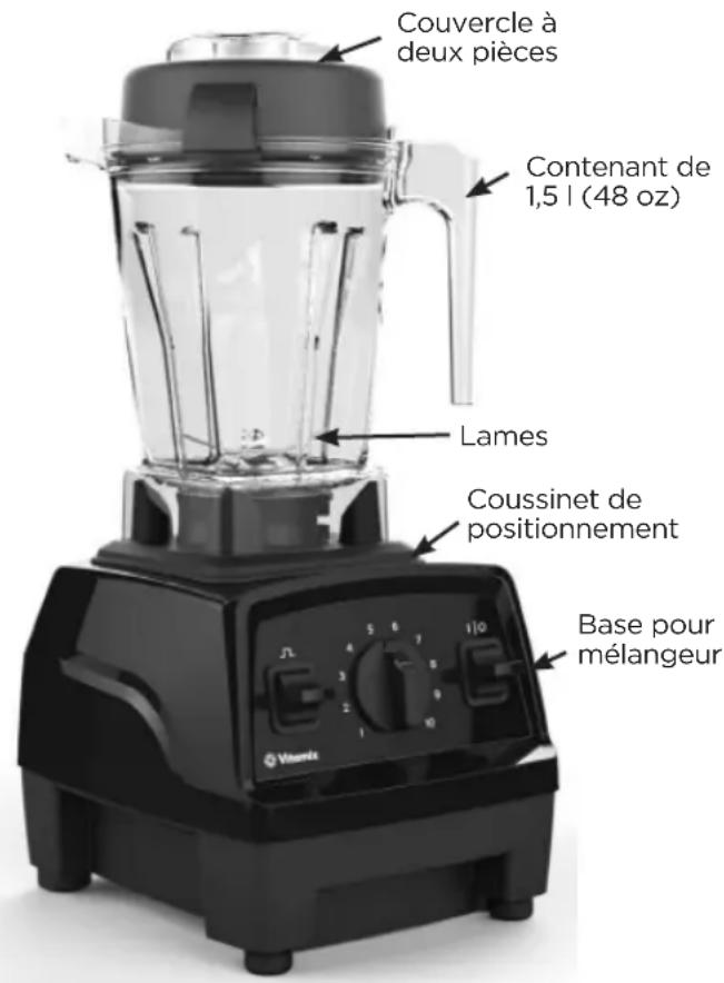 Vitamix Explorian E310 - Conseils pour éviter de surcharger votre mélangeur : - 1