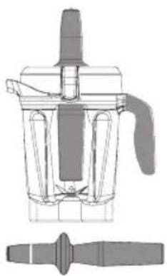 Vitamix Explorian E310 - ANDRE VITAMIX-BEHOLDERE OG -STAPPERE - 1