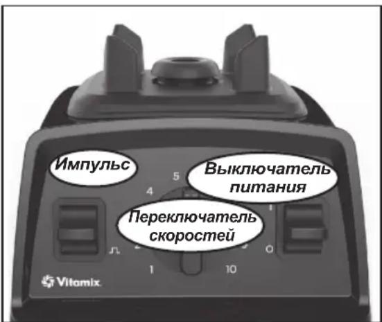 Vitamix Explorian E310 - ПАНЕЛЬ УПРА В ЛЕНИЯ - 1