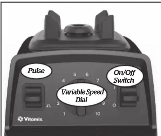 Vitamix Explorian E310 - CONTROL PANEL - 1