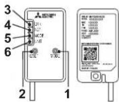 MITSUBISHI MSZAP25VGE1 - KONFIGURACJA INTERFEJSU Wi-Fi (tylko typ VGK) - 3