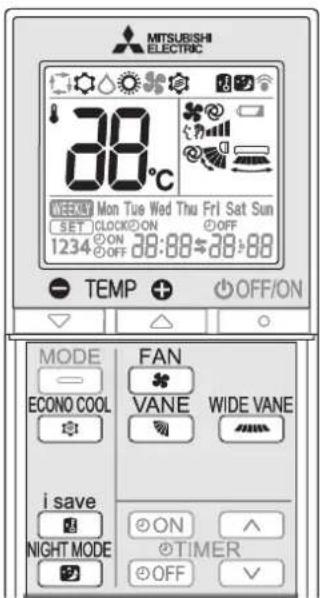 MITSUBISHI MSZAP25VGE1 - I-SAVE KULLANIMI - 1
