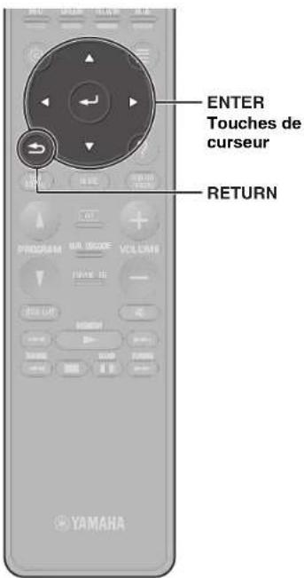 YAMAHA RXA2080 - Optimisation automatique des réglages d'enceintes (YPAO) - 1