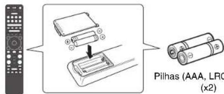 YAMAHA RXA2080 - Confirmação do conteudo da embalagem - 1