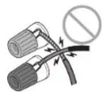 YAMAHA RXA2080 - Precauciones a la hora de conectar los cables de los altavoces - 2