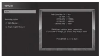 YAMAHA RXA2080 - Place the YPAO microphone at your listening position and connect it to the YPAO MIC jack on the front panel. - 1