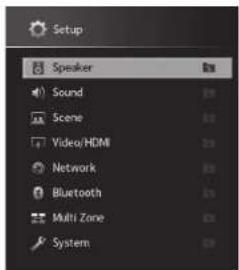 YAMAHA RXA2080 - Haxmnte KlaBnuy SETUP. - 1