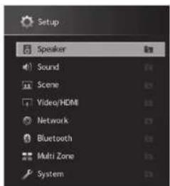 YAMAHA RXA2080 - Pulse SETUP. - 1