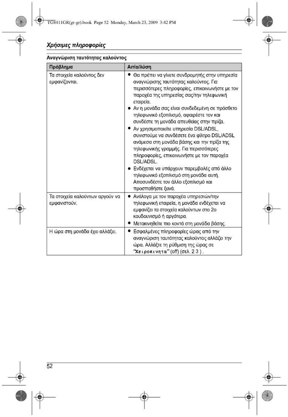 PANASONIC KXTG8411GR - Aiaypaqn oToiXeiw kaIouvToC - 17
