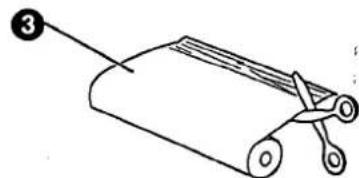 PANASONIC KXF2510 - Suppression d'un bourrage de papier thermique - 2