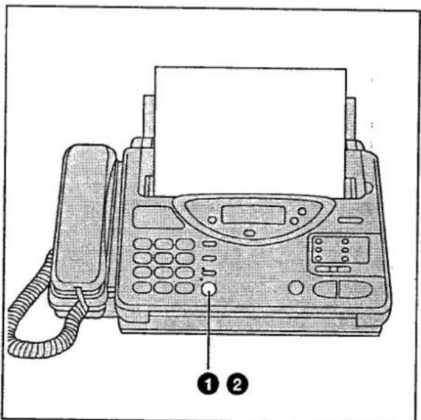 PANASONIC KXF2510 - Etablissement de la liaison vocale. - 1
