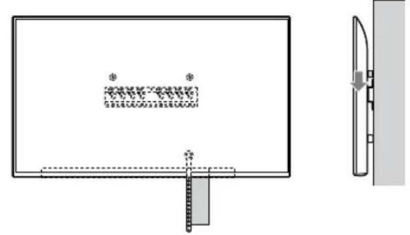 SONY KD65XG8096 - MoNTnpaIte TeIeBn3Opa B OCHOBaTa IJIaIaITePa 3a OCHOBaTa. - 5