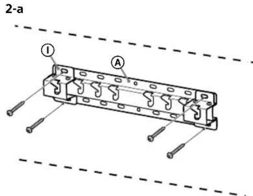 SONY KD65XG8096 - Instalácia podstavca na stenu - 1