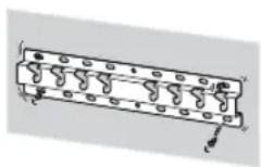 SONY KD65XG8096 - Instalati disponitivul de montare pe perete in condiţii de siguranta, urmânnd induciţiile din acest manual de instrutiuni. - 1