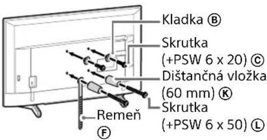 SONY KD65XG8096 - Štandardná montáž (2-a) - 1