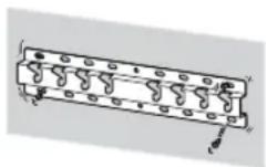 SONY KD65XG8096 - MOnTnpaIte 3dpaBO KOH30JaTa 3a MOHTaJHa CTeHa KbM CTeHaTa KaTO CJIeDbATE NHCTpyKcNITe B TOBa pBKOBoDCTBO 3a pa6ota. - 1