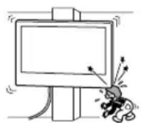 SONY KD65XG8096 - Mny EykαθIoTαTe Tnv   EniToixia βαση σε   επιφάνειες Toixou onou   oi γωνίες ἡοι πλεύρες   tnc tnλεόρασης θα   προεξέχουν απο Tnv   επιφάνεια Tou Toixou. - 1