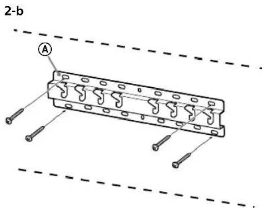 SONY KD65XG8096 - Pamatnes piestiprinăšana piesenas - 2