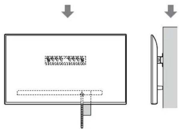 SONY KD65XG8096 - Paigaldage teler alusele voi aluse adapterile. - 5