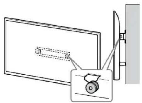 SONY KD65XG8096 - Installare il tevisore sulla base o sull'adattatore della base. - 4