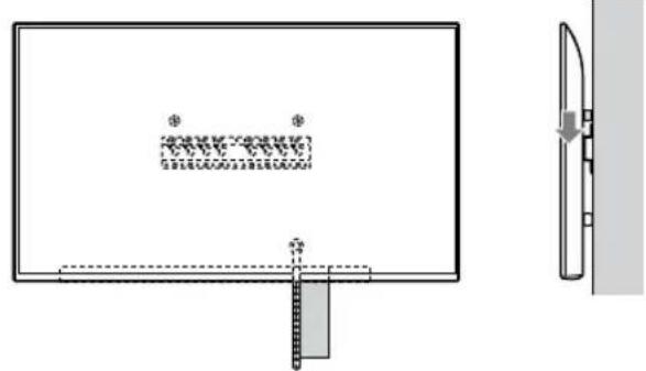 SONY KD65XG8096 - Paigaldage teler alusele voi aluse adapterile. - 8