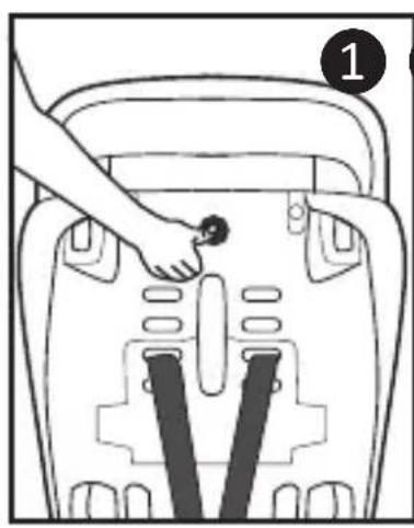 Harmony Optyma 3in1 Deluxe - HEADREST HEIGHT ADJUSTMENT - 1