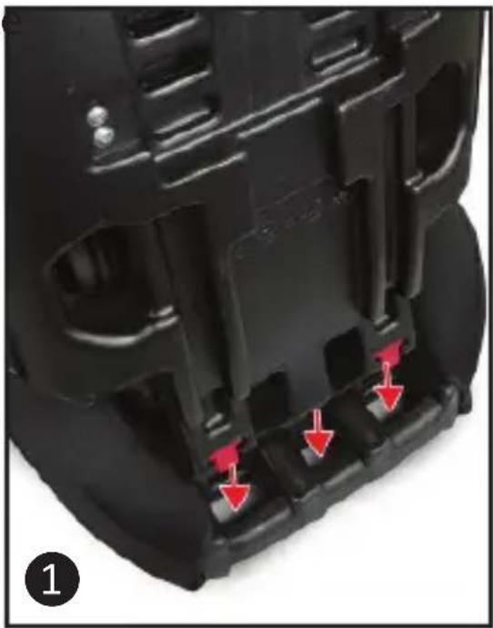 Harmony Optyma 3in1 Deluxe - ASSEMBLING/DISASSEMBLING BACKREST - 1