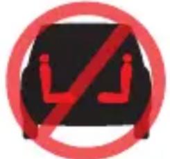 Harmony Optyma 3in1 Deluxe - THE VEHICLE SEAT MUST FACE FORWARD. DO NOT - 1