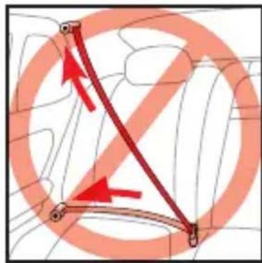Harmony Optyma 3in1 Deluxe - UNSAFE VEHICLE SEAT BELT SYSTEMS - 2