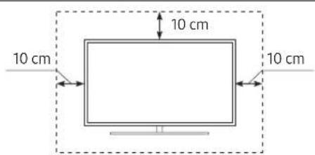 SAMSUNG QE82Q70RAT - Television ilmankierron takaaminen - 1