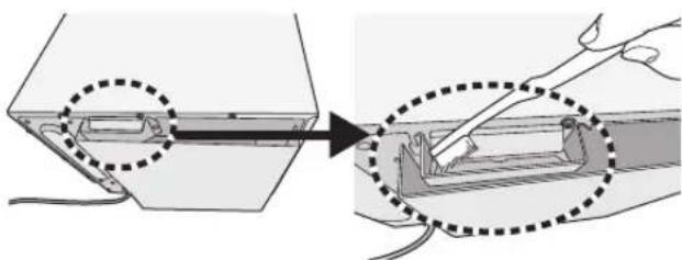 PANASONIC NESCV2 - Abluftöffnung - 1