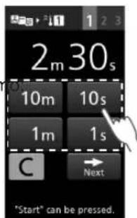 PANASONIC NESCV2 - Impostare il tempo di cottura - 1