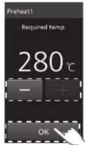 PANASONIC NESCV2 - Temperatura di preriscaldamento - 7