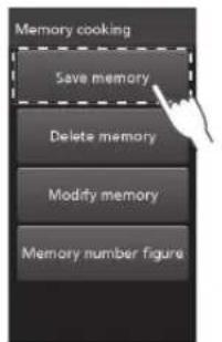 PANASONIC NESCV2 - Selectzionare Save memory (Salvare memoria) - 1