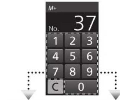 PANASONIC NESCV2 - Geben Sie die gewünschte Speichernummer ein - 1