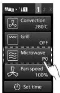 PANASONIC NESCV2 - Selezionare Microwave (Microonde) - 1