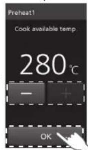 PANASONIC NESCV2 - Temperatura di preriscaldamento - 9
