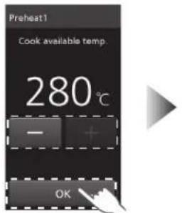 PANASONIC NESCV2 - Temperatura nagrzewania wstepnego - 7