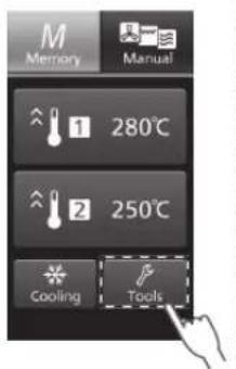 PANASONIC NESCV2 - Selezionare Tools (Strumenti) - 1