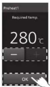 PANASONIC NESCV2 - Temperatura de pre-calentamento (preheat) - 6
