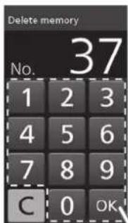 PANASONIC NESCV2 - Ta bort minne - 2