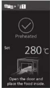 PANASONIC NESCV2 - Na Handmatig voorverwarmen, kies de optie Hetelucht Convection - 1
