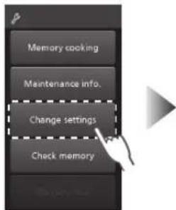 PANASONIC NESCV2 - Vorheiztemperatur - 1