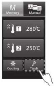 PANASONIC NESCV2 - Selecteer Hulpprogramma's Tools - 1