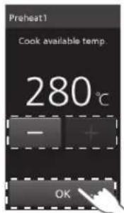 PANASONIC NESCV2 - Température de préchauffage - 8