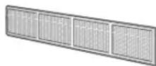 PANASONIC NESCV2 - Luchtfilter - 1